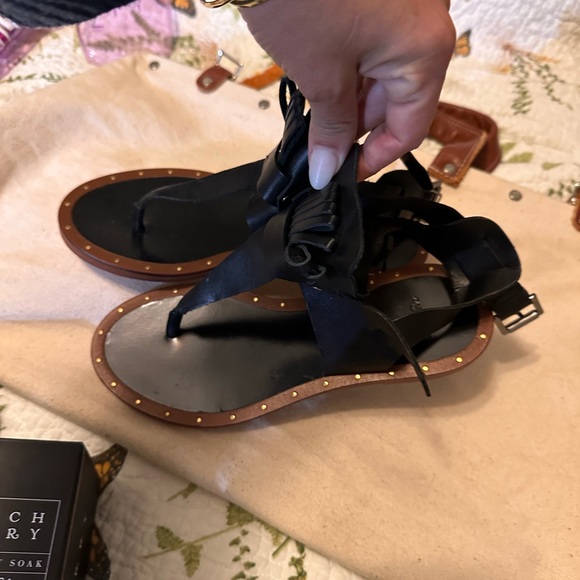 Zara basic wooden leather made in Spain size 36 or 6 - Picture 7 of 7